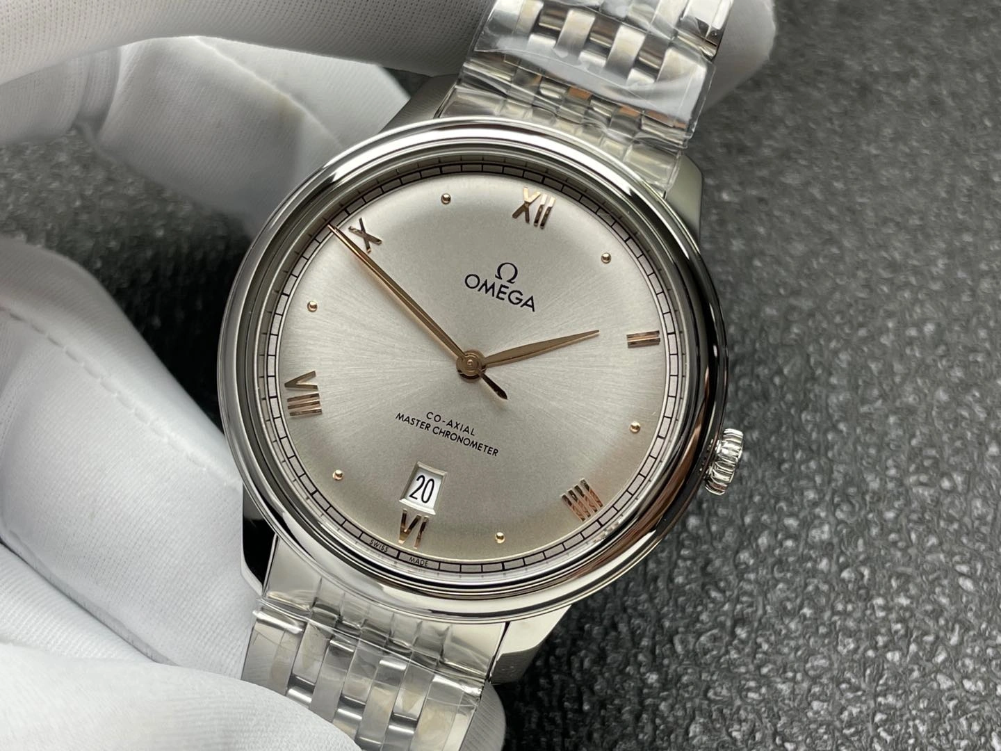 CBD Factory Omega De Ville Prestige 40mm Grey Dial (434.10.40.20.06.001) 1:1 Super Clone – DD8800 Movement ComfortFit 340